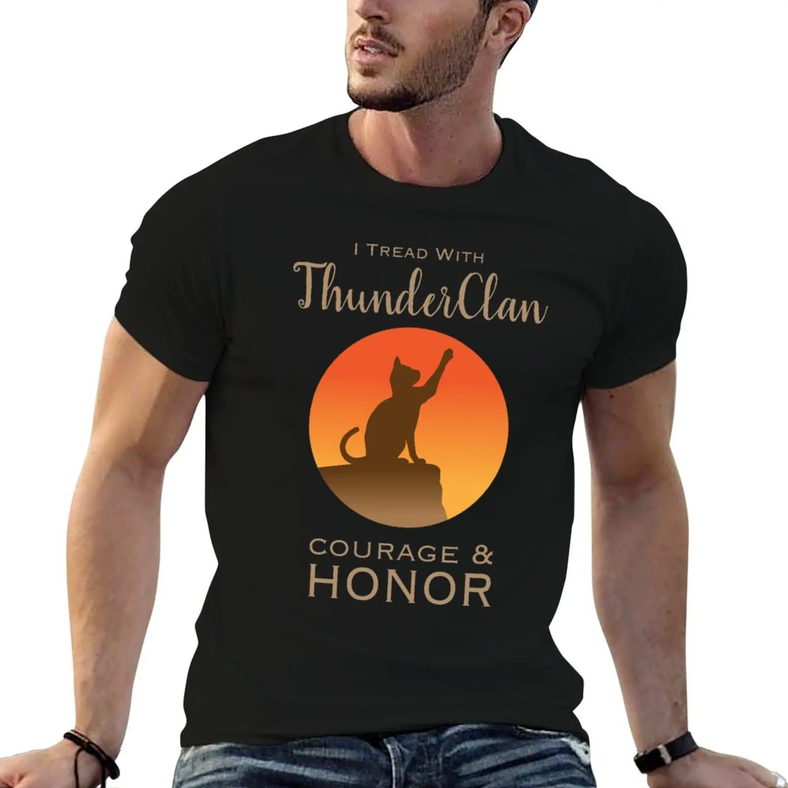 ThunderClan Pride T-Shirt Stylish Print Short Sleeve Tee