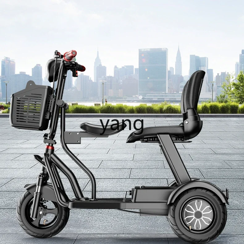 LTT household small pickup scooter folding battery car