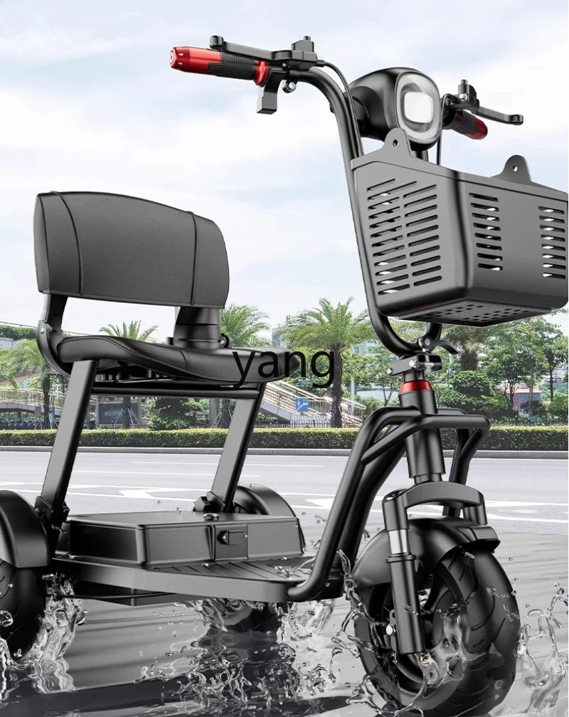 LTT household small pickup scooter folding battery car