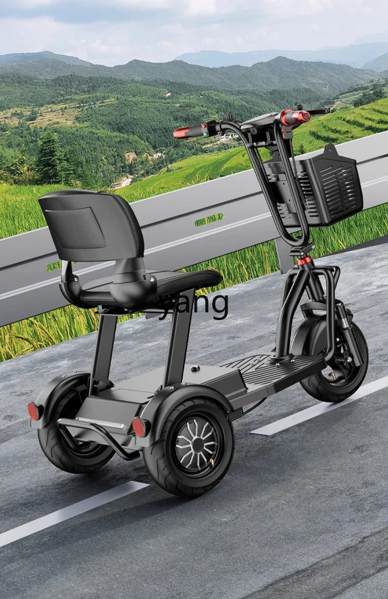 LTT household small pickup scooter folding battery car