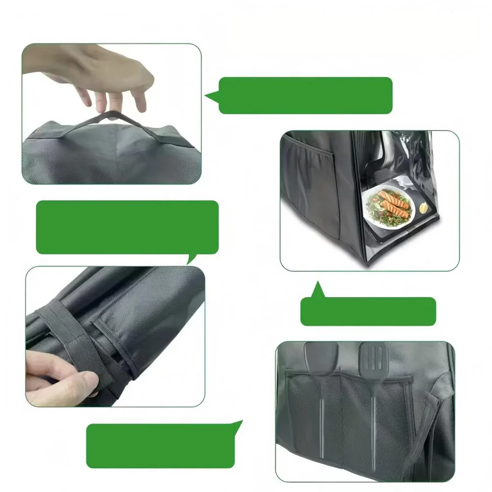 Dust Cover for TM7 Protective Cover Dust Cover Foldable Kitchen Transparent Protective   Waterproof Protection Accessories