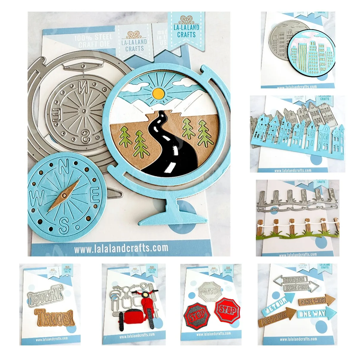 Vintage Compass Park Border Metal Cutting Dies DIY Molds Scrapbooking Paper Card Making Die Cuts Crafts Template Handmade