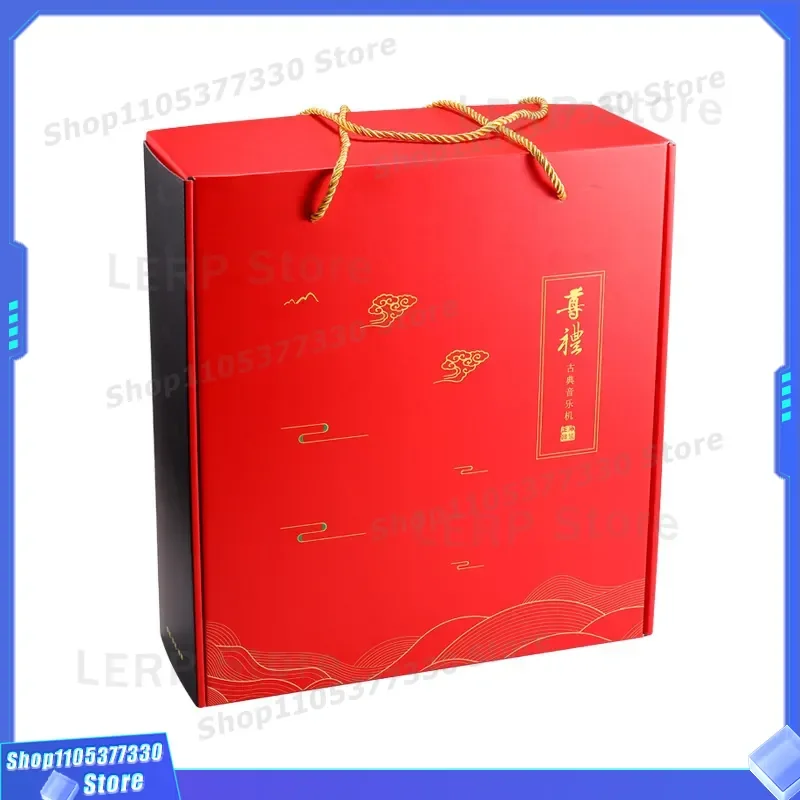 Vintage Bluetooth Speaker Retro Wooden Radio Classical Music Player for Tea House Decor Ambient Light Sound System Home Audio