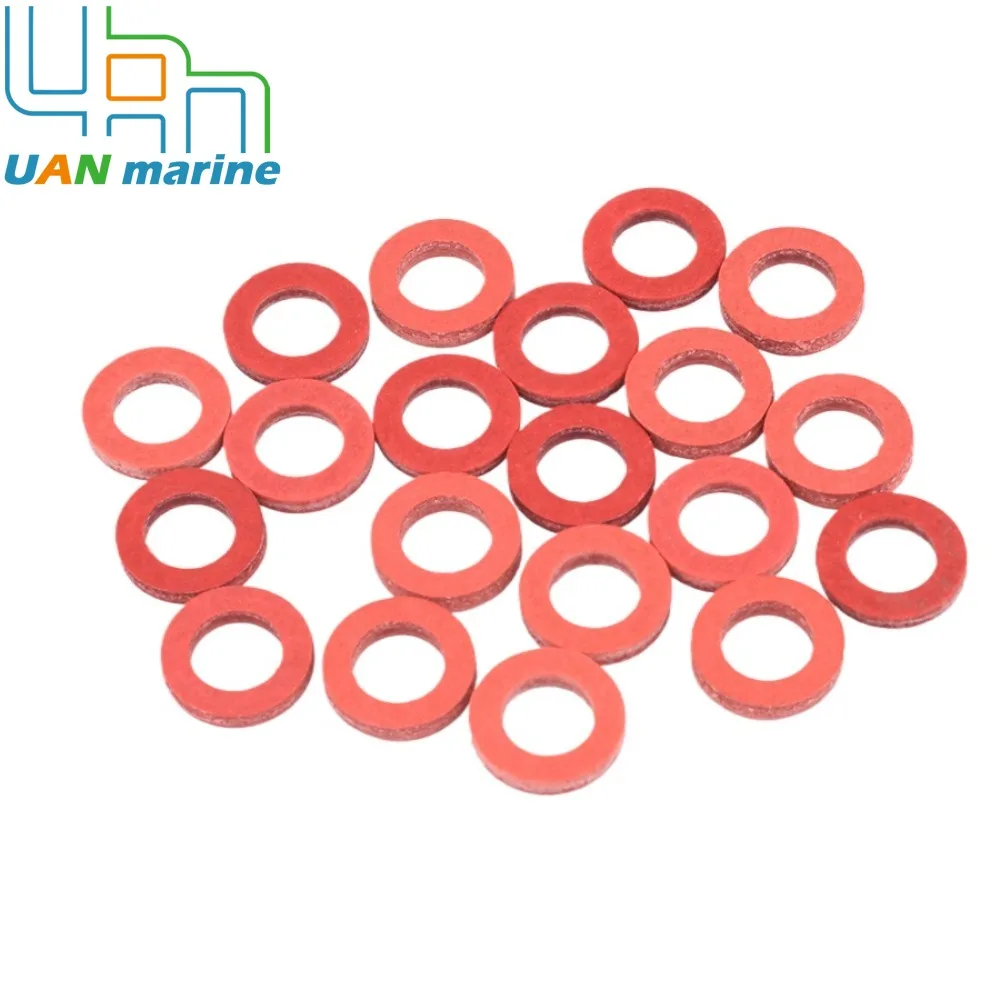 Red Seal Gasket Lower Casing For Yamaha Hidea Outboard Motor Engine Parts 100 Pieces 332-60006-0 332-60006 Boat Motor