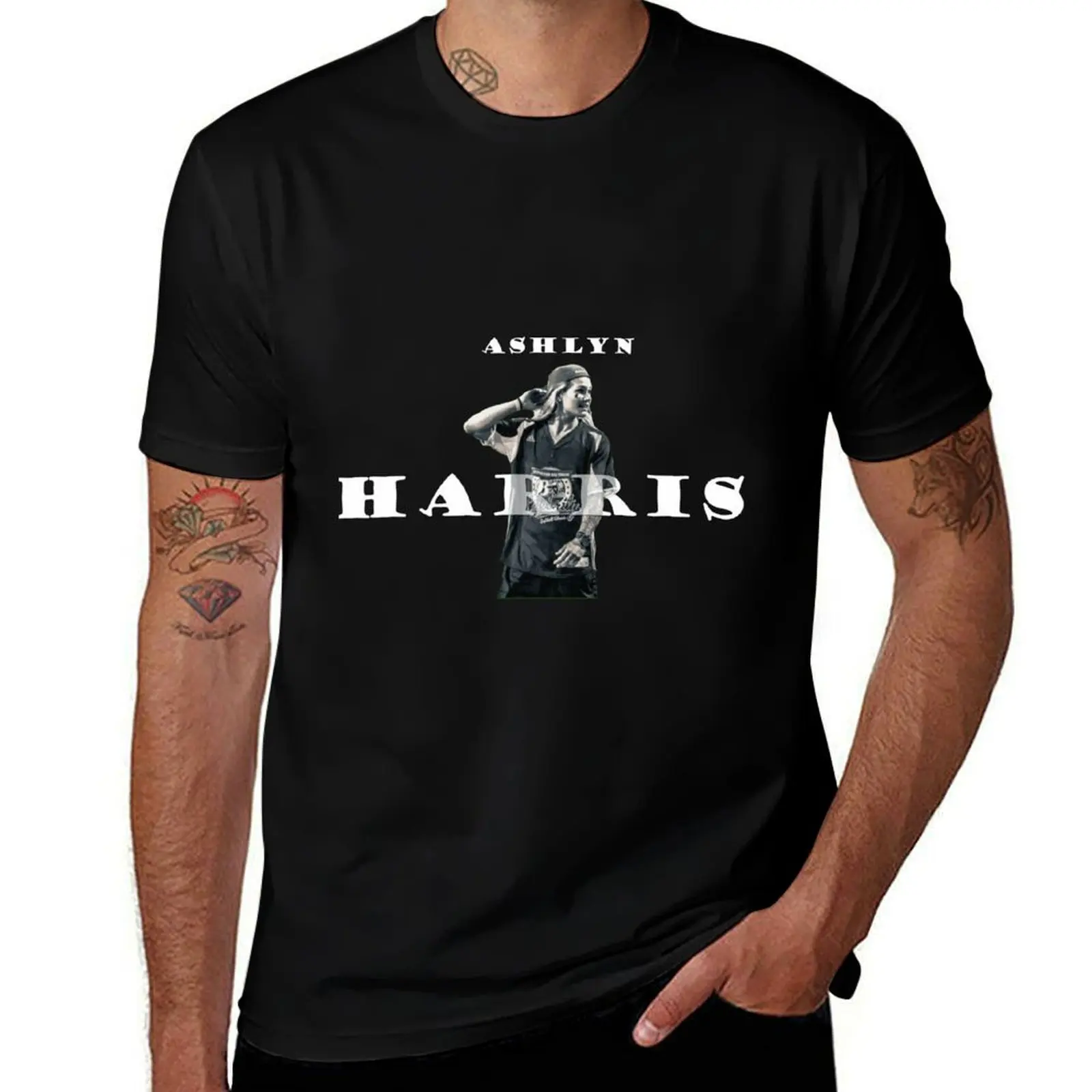Ashlyn Harris T-Shirt man t shirt graphic T-Shirt