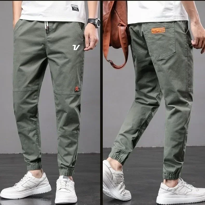 Summer Men Golf Pants Loose All-match Thin Casual Pants MEN Breathable Pants Trendy Brand Overalls Fashion Golf Clothing