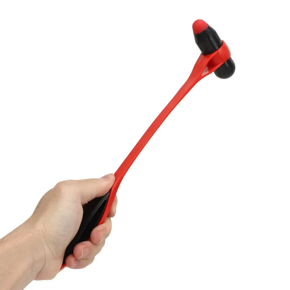 Portable Muscle Relax Massage Hammer Soft Silicone Flexible Comfortable Multifunctional Manual Massage Hammer Eye Back Necks New