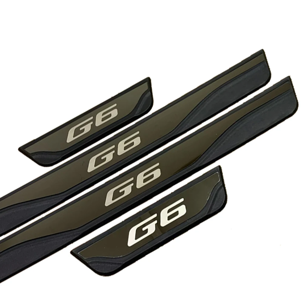 Car Pedal Styling Trim Strip For Xpeng G6 2023 2024 2025 Door Sill Plate Stickers Threshold Protector External Accessories