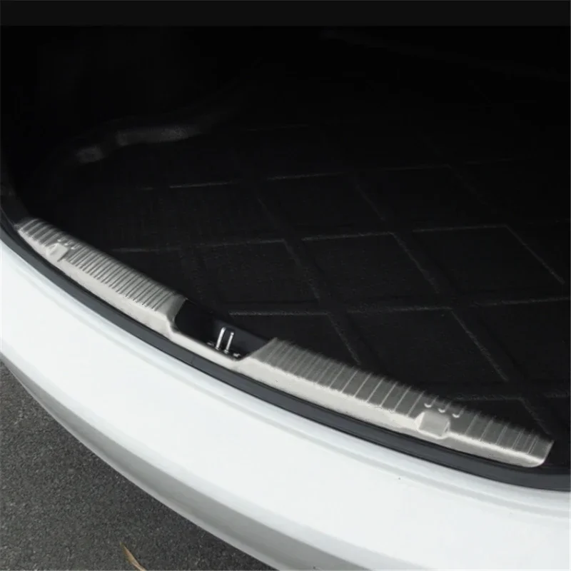 WELKINRY For Hyundai I35 Elantra MD 5th Gen 2011-2016 Avante Car Tail Rear Box Gate Trunk Boot Doorsill Threshold Pedal Trim