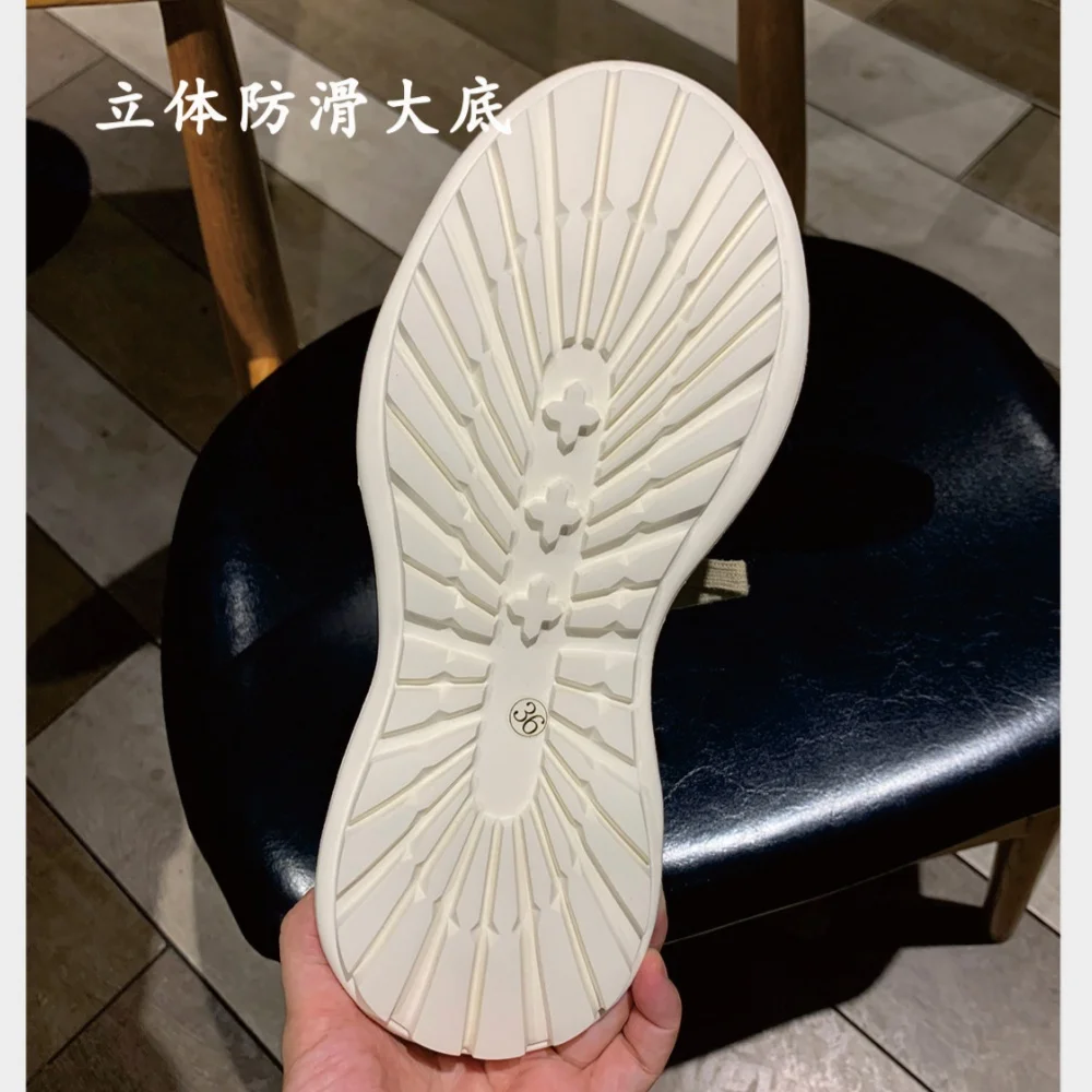 6CM New Women's Crab Green Platform Canvas Sneakers Lace-up Comfortable Shoes Fashion Outdoor Multi-functional Canvas Shoes