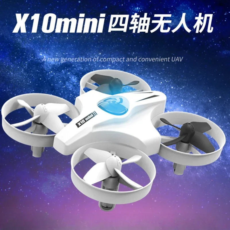 New X10 Mini Drone Rotating Colorful Light Quadcopter Drone RC Aircraft Aircraft  Airplane Toy Helicopter Kid Gift Toys UFO