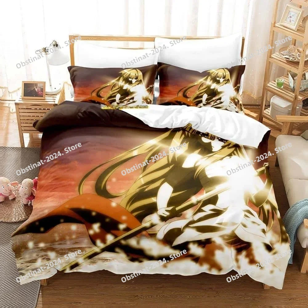 Fashion 3d Print Anime My Bride is a Mermaid Bedding Set Single Twin Full Queen King Size Bed Set Adult Bedroom Duvet cover Sets