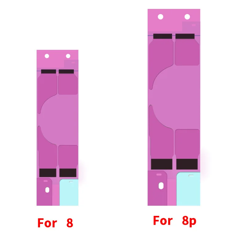100pcs Battery Sticker For iPhone 15 14 13 12 11 X XS XR Pro Max Mini 7 8 6 6S Plus 5s 3M Adhesive Double Tape Pull Trip Grue