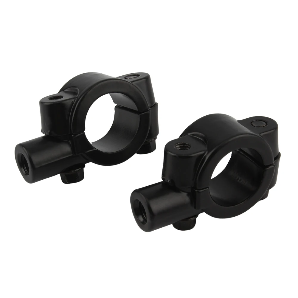 22mm Handlebar Motorcycle Motorbike Mirror Mount Clamp Rear View Mirror Holder Adapter Clamp Base 10mm 8mm Thread For KTM Yamaha