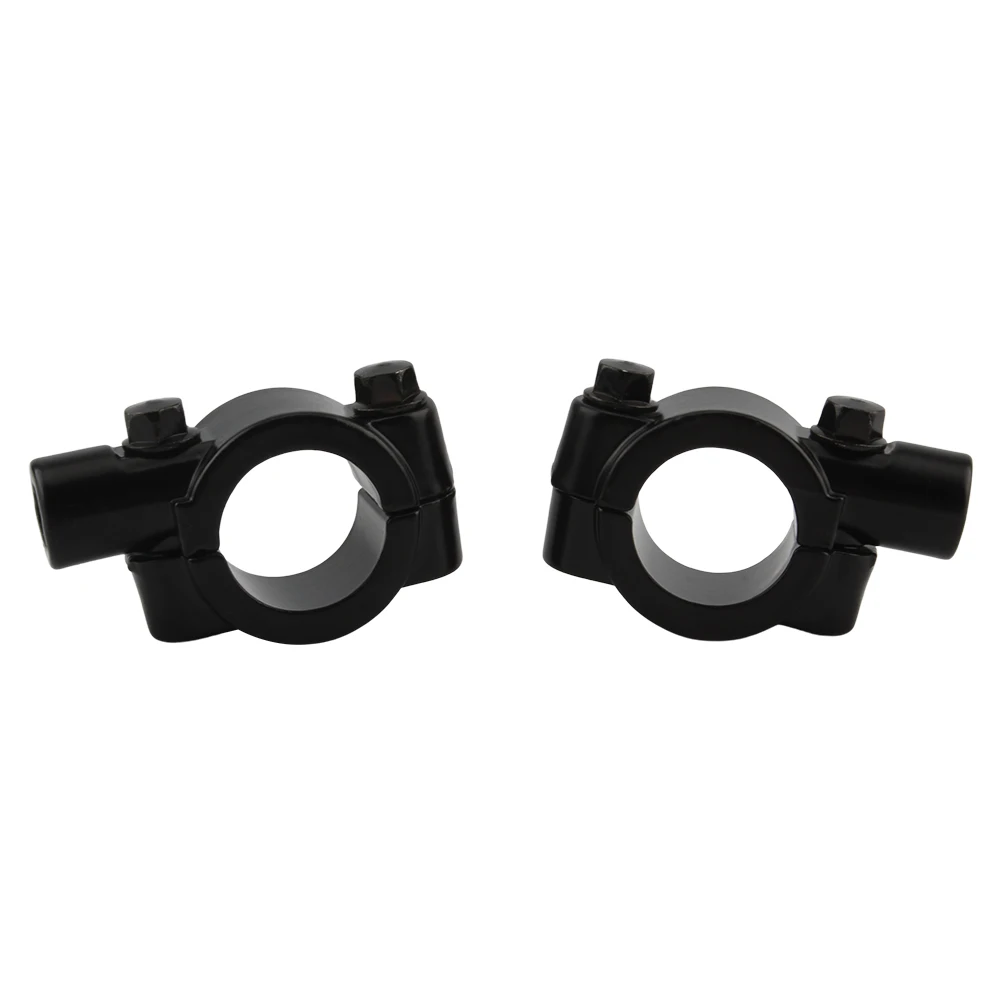 22mm Handlebar Motorcycle Motorbike Mirror Mount Clamp Rear View Mirror Holder Adapter Clamp Base 10mm 8mm Thread For KTM Yamaha