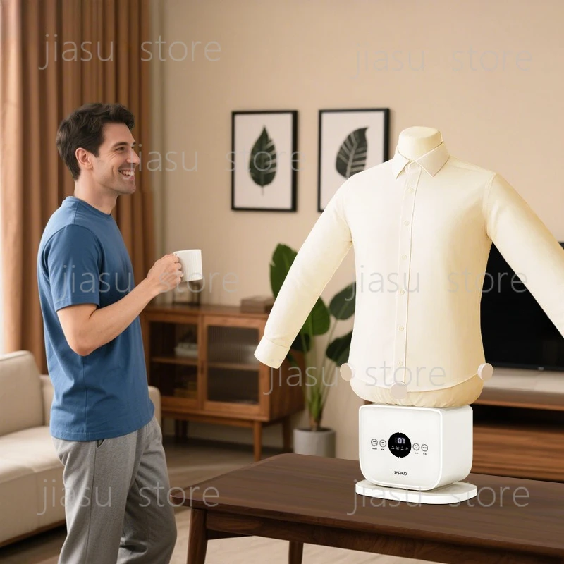 2-in-1 Clothes Steamer & Shoe Dryer Automatic Ironing Machine for Home 110/220V