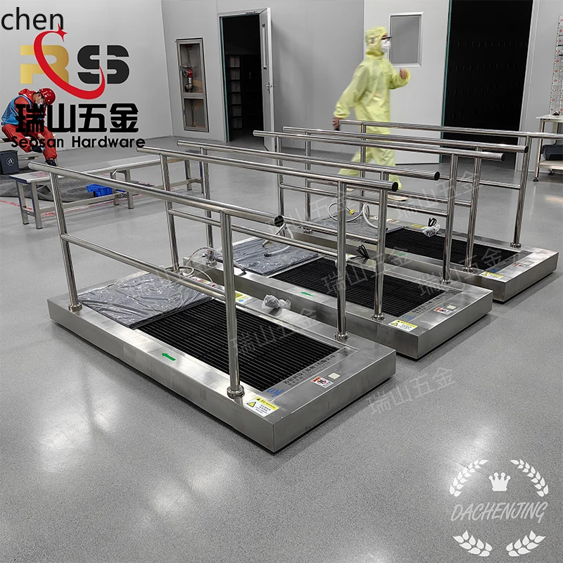 cleaning machine factory dust-free workshop automatic intelligent electric roller belt cleaning shoe disinfection machine