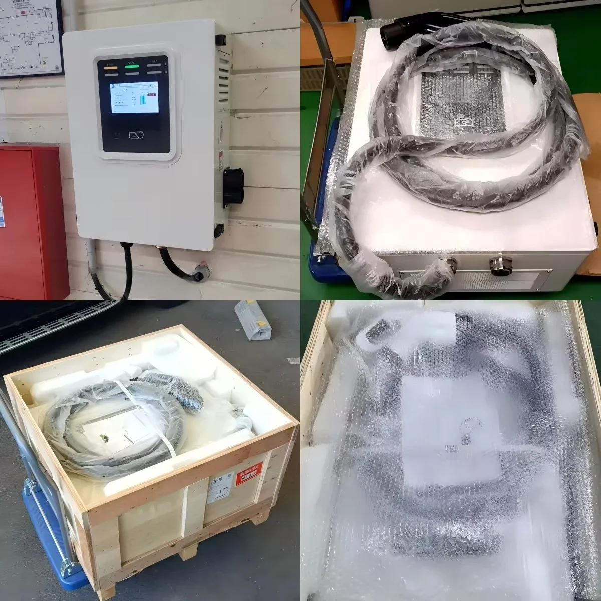 2026 Wallbox Ccs2 30kw Commercial Level 3 Dc Ev Charger Station Ccs Fast Charging Station Pile Dual Charging