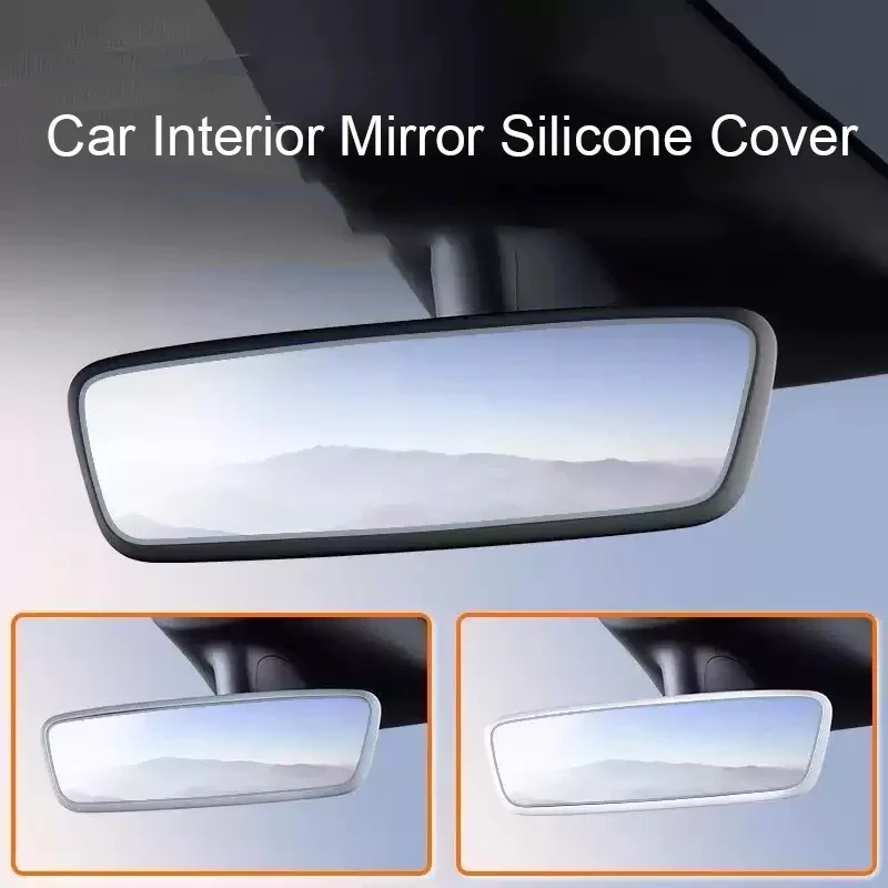 10.1" 12.8" Car Navigation For BYD SEAL 05 06 Dashboard Display Screen Protective Silicone Cover Auto Inner Mirror Protect Cover