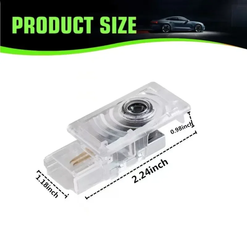 Led Emblem Lamp Car Door Lights Luces Projector Car Goods Accessories for Cadillac SRX XT4 XT5 XT6 ATS XTS CTS CT6 Accessories