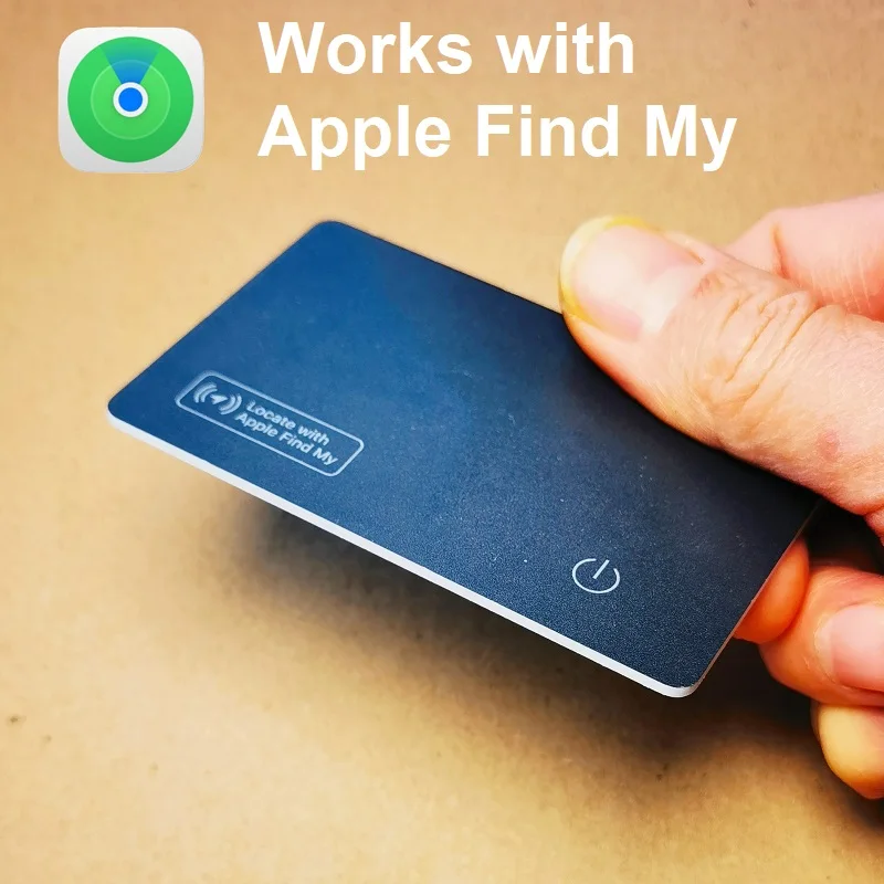 Wireless charging tracker GlobaL positioning locator Ultra slim Anti loss device for iOS works with apple find my same as airtag