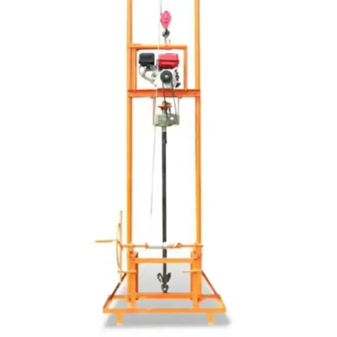 Customized Light Portable Water Well Drilling Rig Mini Petrol Diesel 80m Well Borehole Drilling Machine Hot Sale
