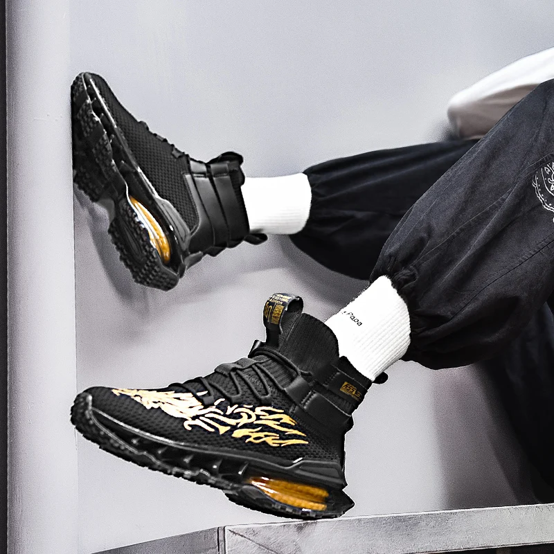 men shoes Sneakers Male tenis Luxury designer shoes Mens casual Shoes platform Shoes fashion Blade loafers running Shoe for men