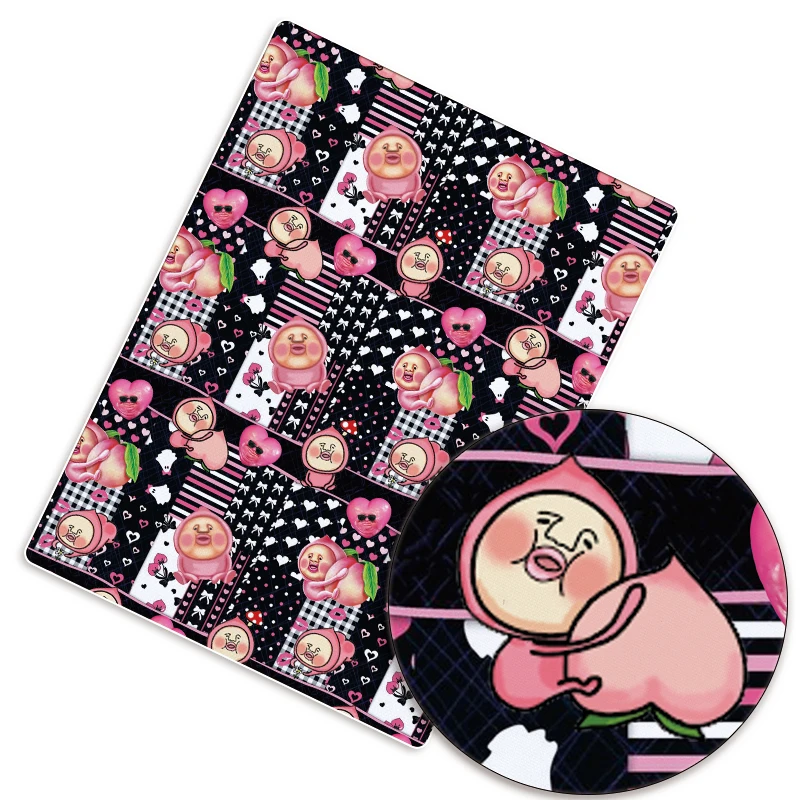 Classic cartoon DIY cotton fabric polyester cotton hand sewn and patchwork quilted baby dress curtain dresshome printing popular