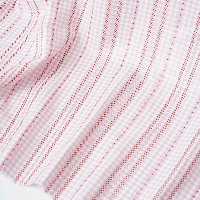 0.5/1/2M Checkered Printed Fabric Colorful Grid Cloth New Check Printing for Sewing Dress,Shirt,Picnic Tablecloth Handmade DIY