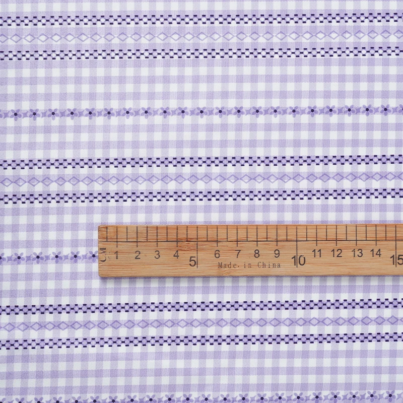 0.5/1/2M Checkered Printed Fabric Colorful Grid Cloth New Check Printing for Sewing Dress,Shirt,Picnic Tablecloth Handmade DIY