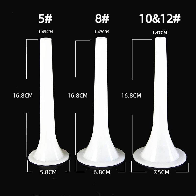 Sausage enema tube, extended sheep intestine tube, intestine coating funnel, 5 # 8 # 10&12 # meat grinder, sausage filling mouth
