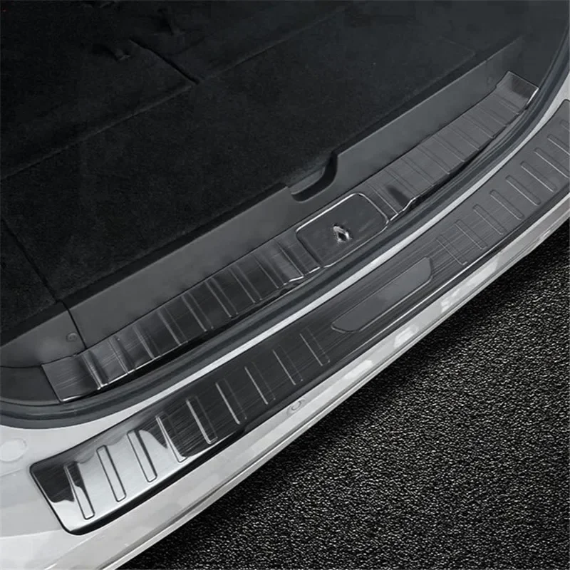 WELKINRY For Pajero Sport QE QF 3rd Gen 2016-2025 Shogun Montero Sport Car Tail Rear Gate Trunk Boot Doorsill Scuff Pedal Trim