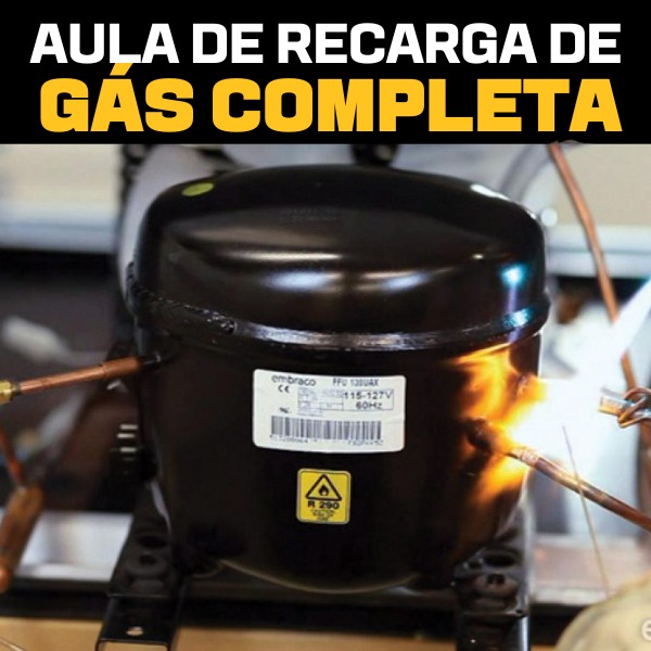Recarga de gás geladeira electrolux