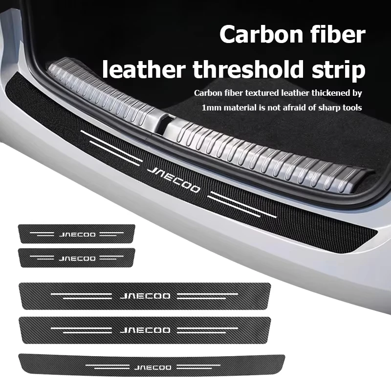 Car Door Sill Scuff Plate Anti‑Scratch Entry Guard Threshold Protector For Jaecoo J7 Jaecoo J5 Jaecoo J8