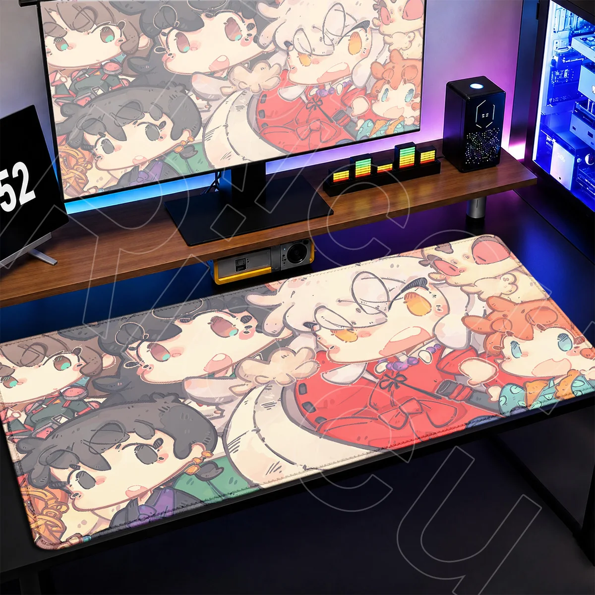 Hot Anime Inuyasha Mouse Pad HD Printing Extended Table Mauspad Large Kawaii Girl Kikyo Gaming Office Carpet 900x400mm Mouse Mat