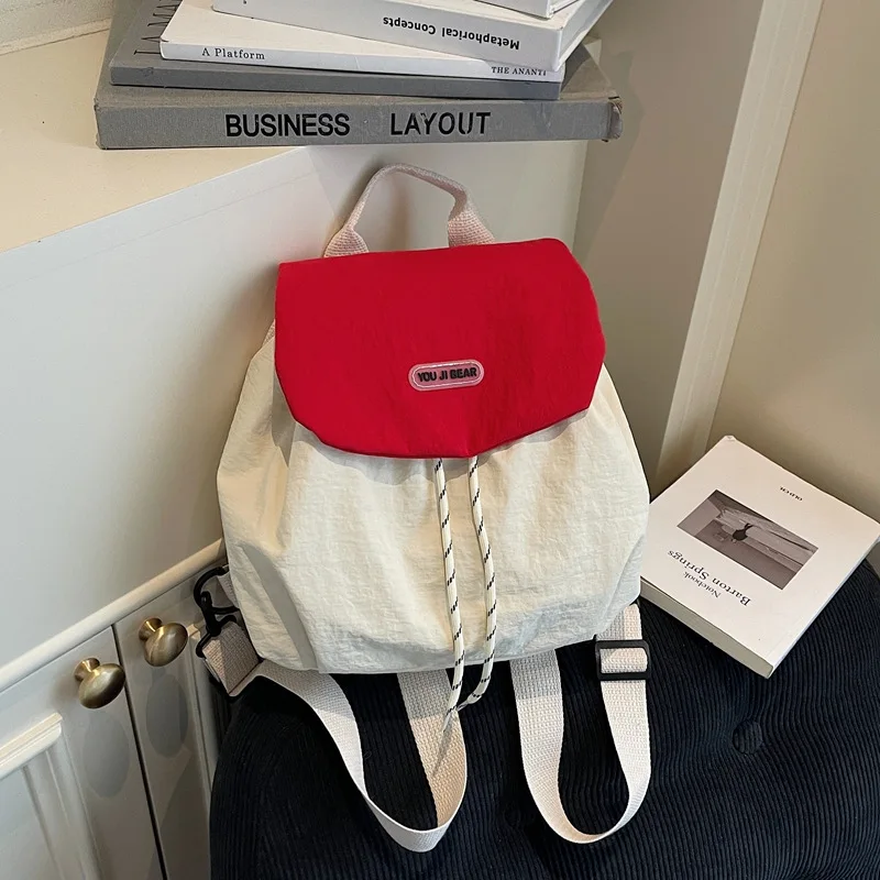 Mini Small Backpack Casual Backpack Women2025New Korean Style Large Capacity Commuting Bag Outdoor Lightweight Travel Bag
