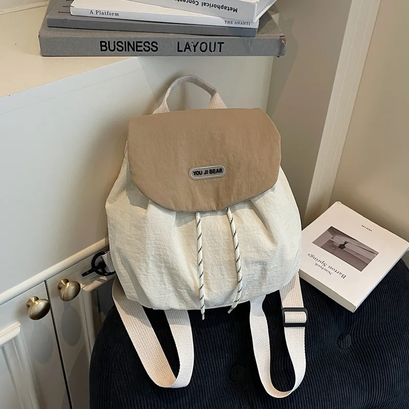 Mini Small Backpack Casual Backpack Women2025New Korean Style Large Capacity Commuting Bag Outdoor Lightweight Travel Bag