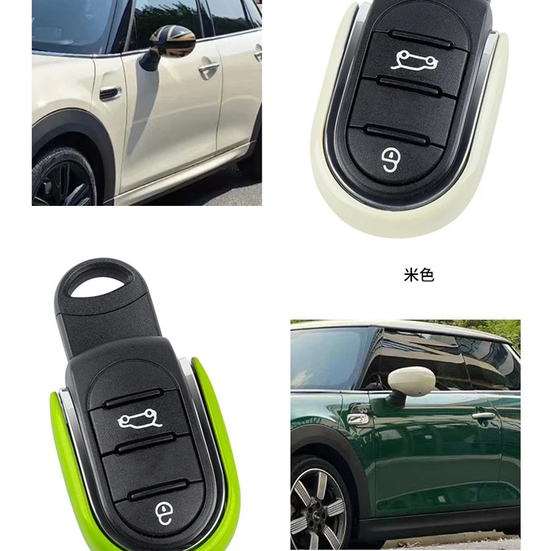 Metal Car Key Case Cover Protection Shell Remote Fob Holder For Mini Cooper F56 F55 F54 F57 F60 Clubman Countryman Accessories