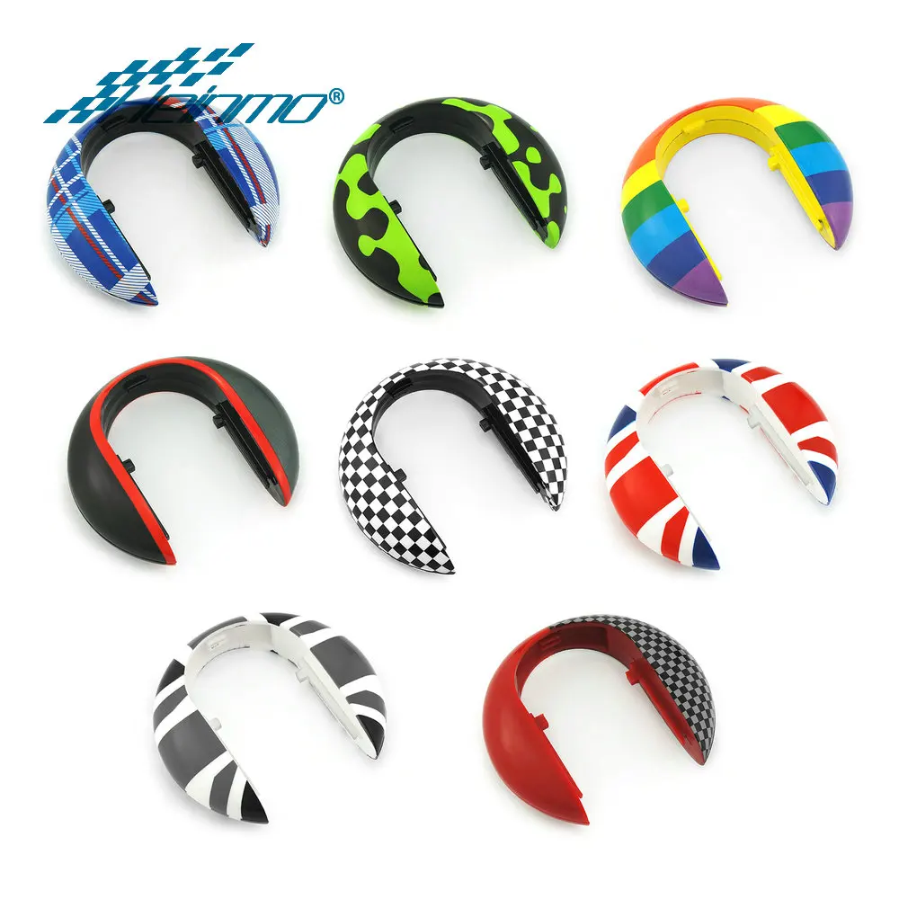 Car Key Case Cover Chain Shell Decorative Protection Fob Holder For MINI Cooper F54 F55 F56 F60 One D S Clubman Accessories
