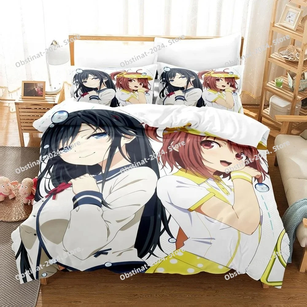 Anime Ore O Suki Nano Wa Omae Dake Kayo Bedding Set Single Twin Full Queen King Size Bed Set Adult Kid Bedroom Duvetcover Sets