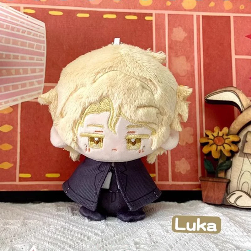 12cm Anime Alien Stage Cosplay Luka Sua Mizi Ivan Till Adorable Soft Knapsack Pendant Plush Student Backpack Keychain Fans Gifts