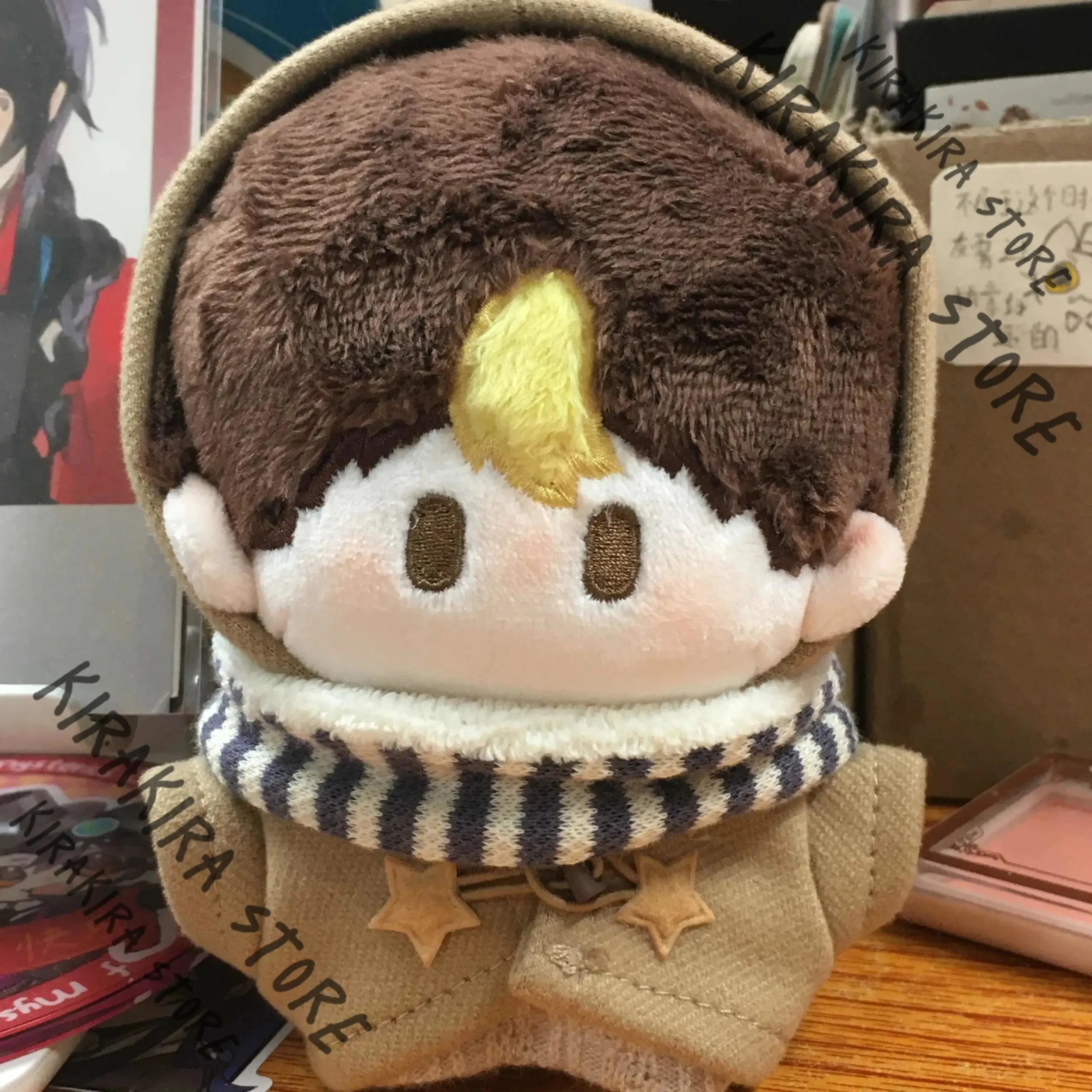 Haikyuu!! Kei Tsukishima Akaashi Keiji Yu Nishinoya Stuffed Printed Figure Mascot 10cm Cotton Pendant Cosplay  Maumet 