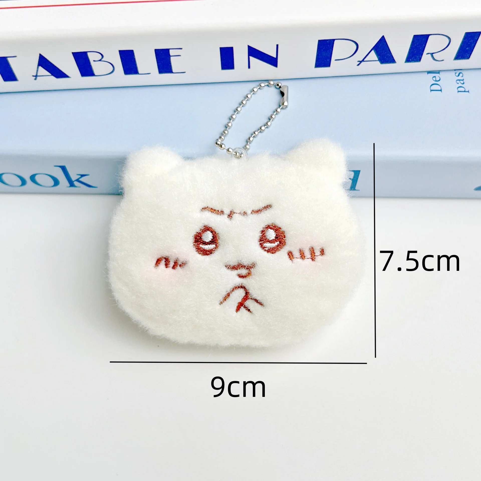 Hot Cartoon yiji Dumpling Crying Expression Squeaking Plush Pendant Dolls Schoolbag Plush Pendant Toys Girl Gift