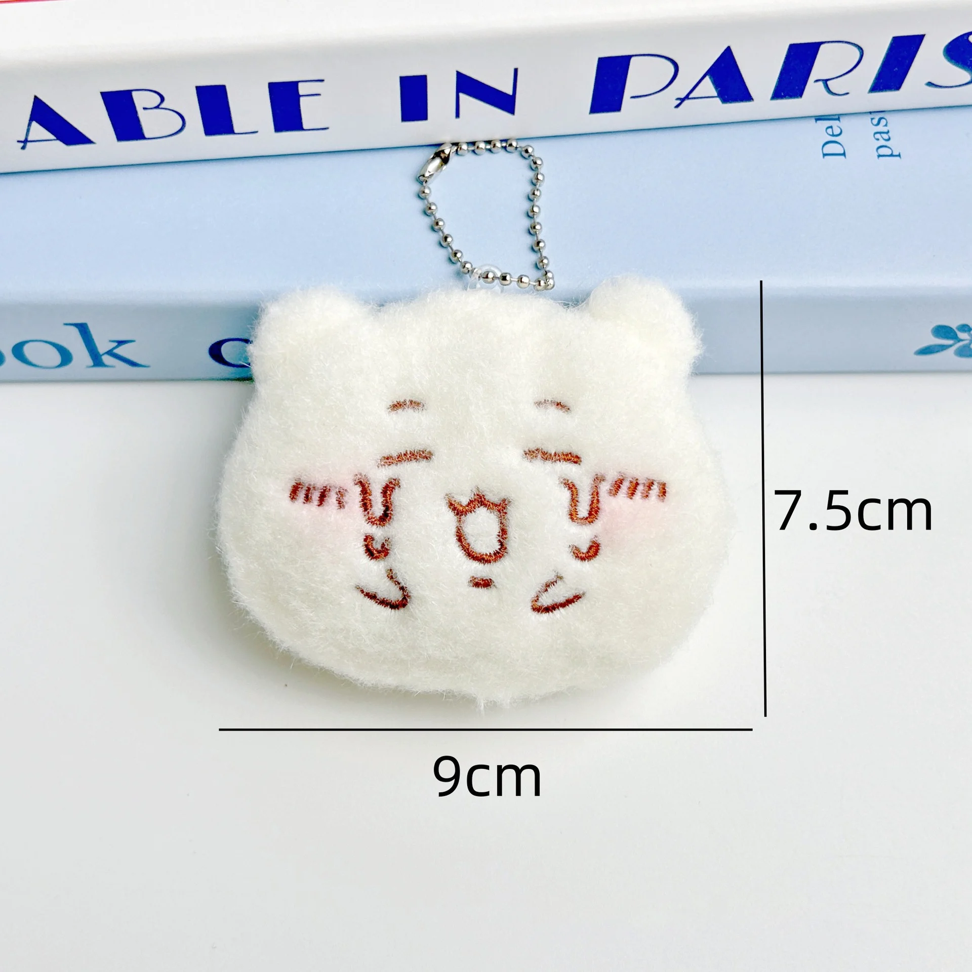 Hot Cartoon yiji Dumpling Crying Expression Squeaking Plush Pendant Dolls Schoolbag Plush Pendant Toys Girl Gift