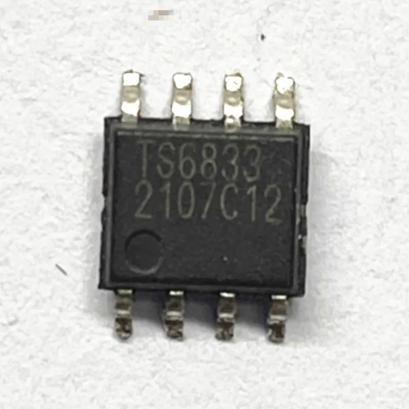 10PCS 100% New TS6833 Patch SOP-8 Non-Isolated Buck Type LED Driver Constant Current Control Manager Chip