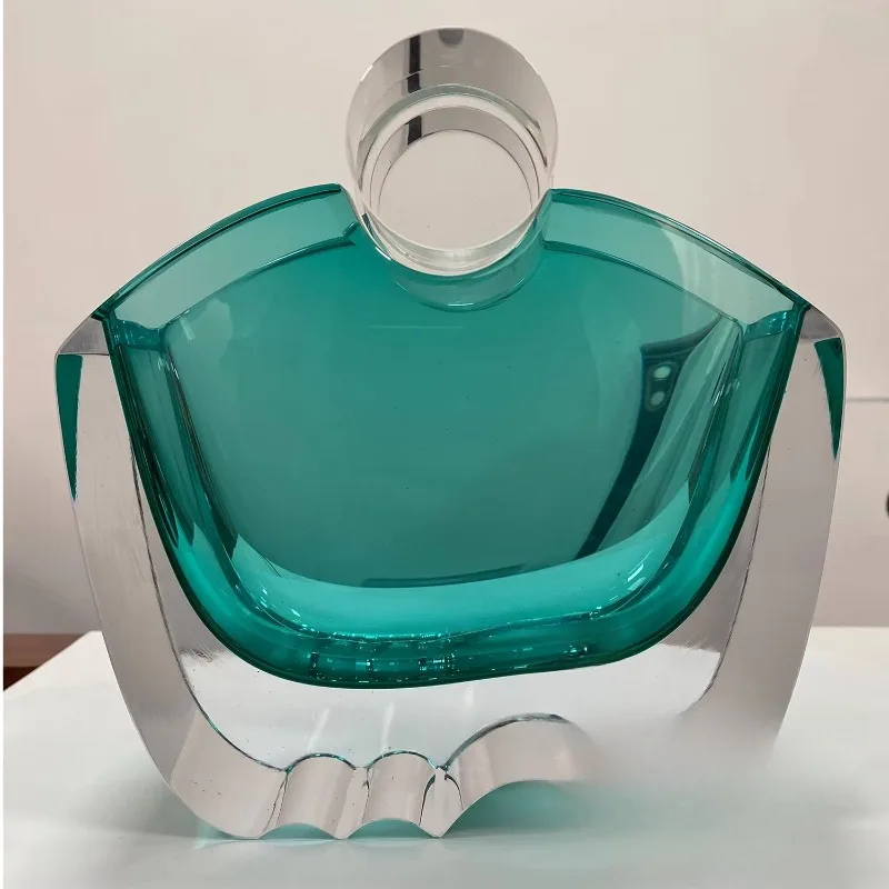 Modern, crystal eye rectangle, exquisite vase, tabletop flower pot, decorative gift box, wedding art decoration