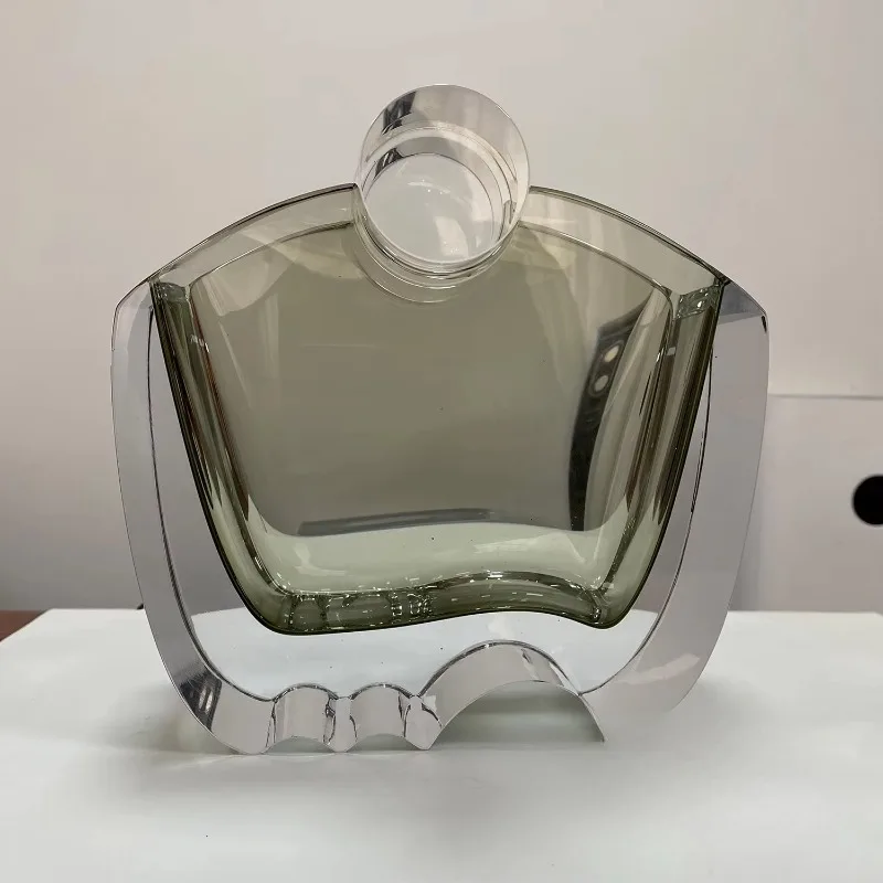 Modern, crystal eye rectangle, exquisite vase, tabletop flower pot, decorative gift box, wedding art decoration