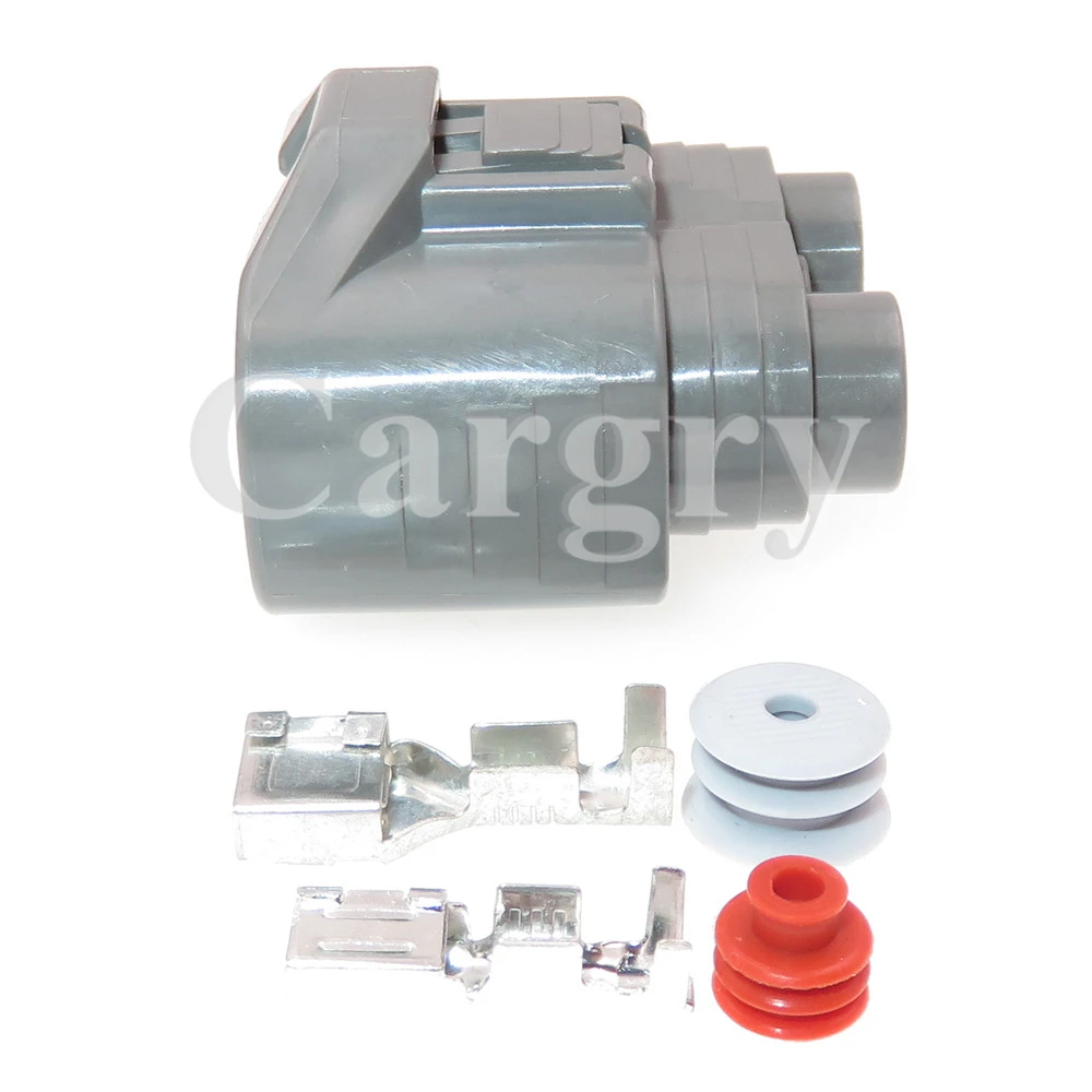 1 Set 3P 6189-0588 AC Assembly Car Plastic Housing Waterproof Socket Automotive Fan Motor Wiring Harness Composite Connector