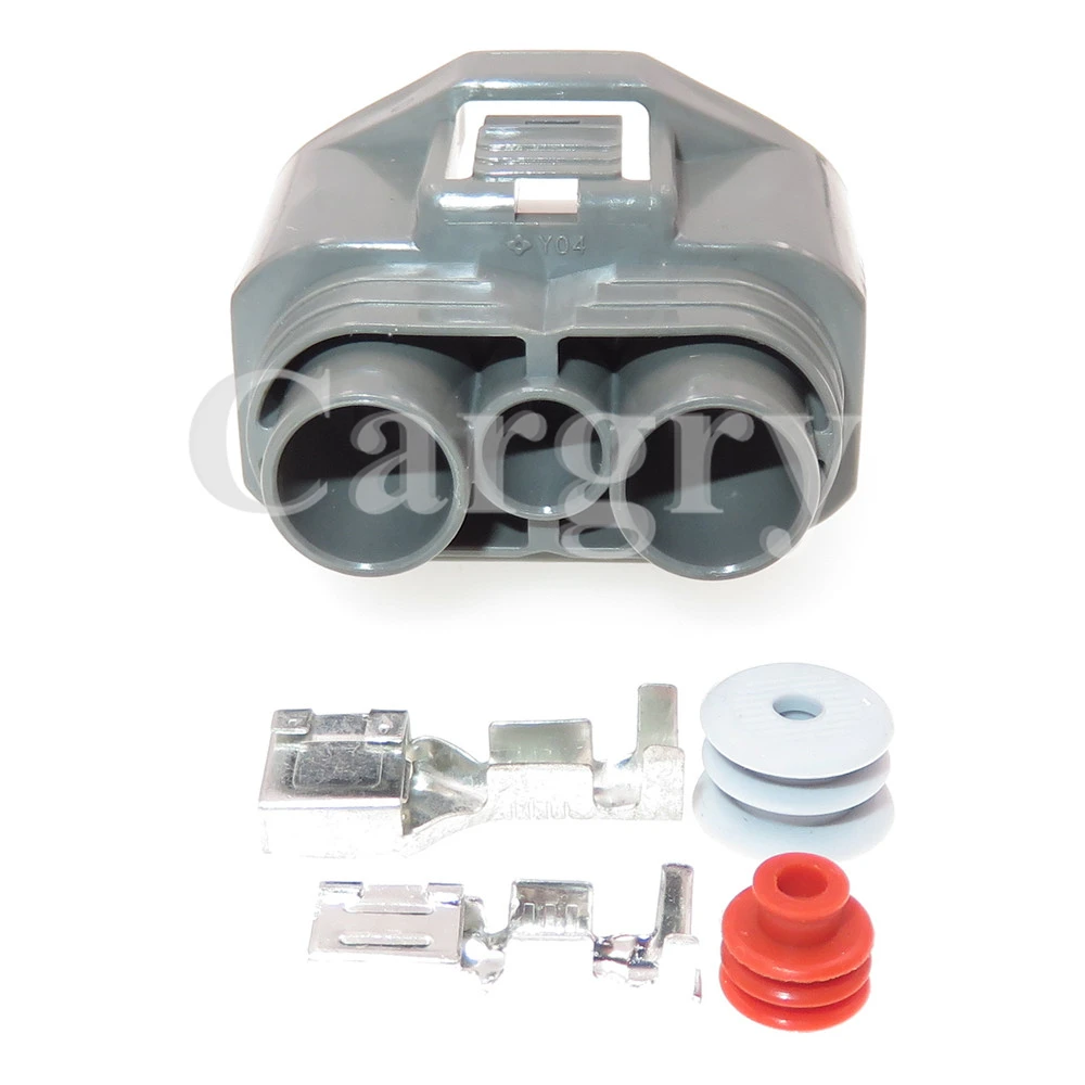 1 Set 3P 6189-0588 AC Assembly Car Plastic Housing Waterproof Socket Automotive Fan Motor Wiring Harness Composite Connector