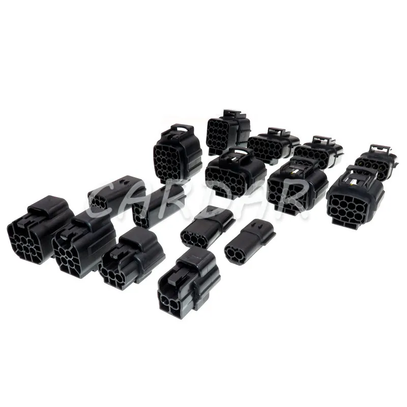 1 Set Denso Connector 1 2 3 4 6 8 10 12 16 Pin Car Waterproof Wire Plug AC Assembly Auto Sealed Electrical Truck Harness Socket